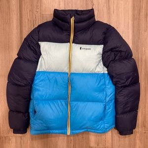 Solazo Down Jacket - Women's Maritime/Glacier (Damage/rip on left sleeve)